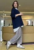 Conrad Oversized Boxy Knit Navy